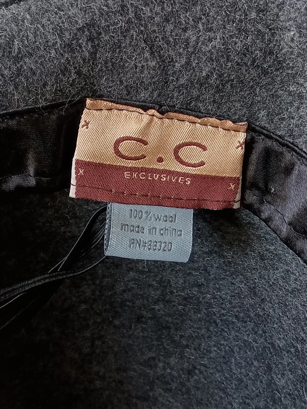 C. C Exclusives Women's WOOL Hat With Bow